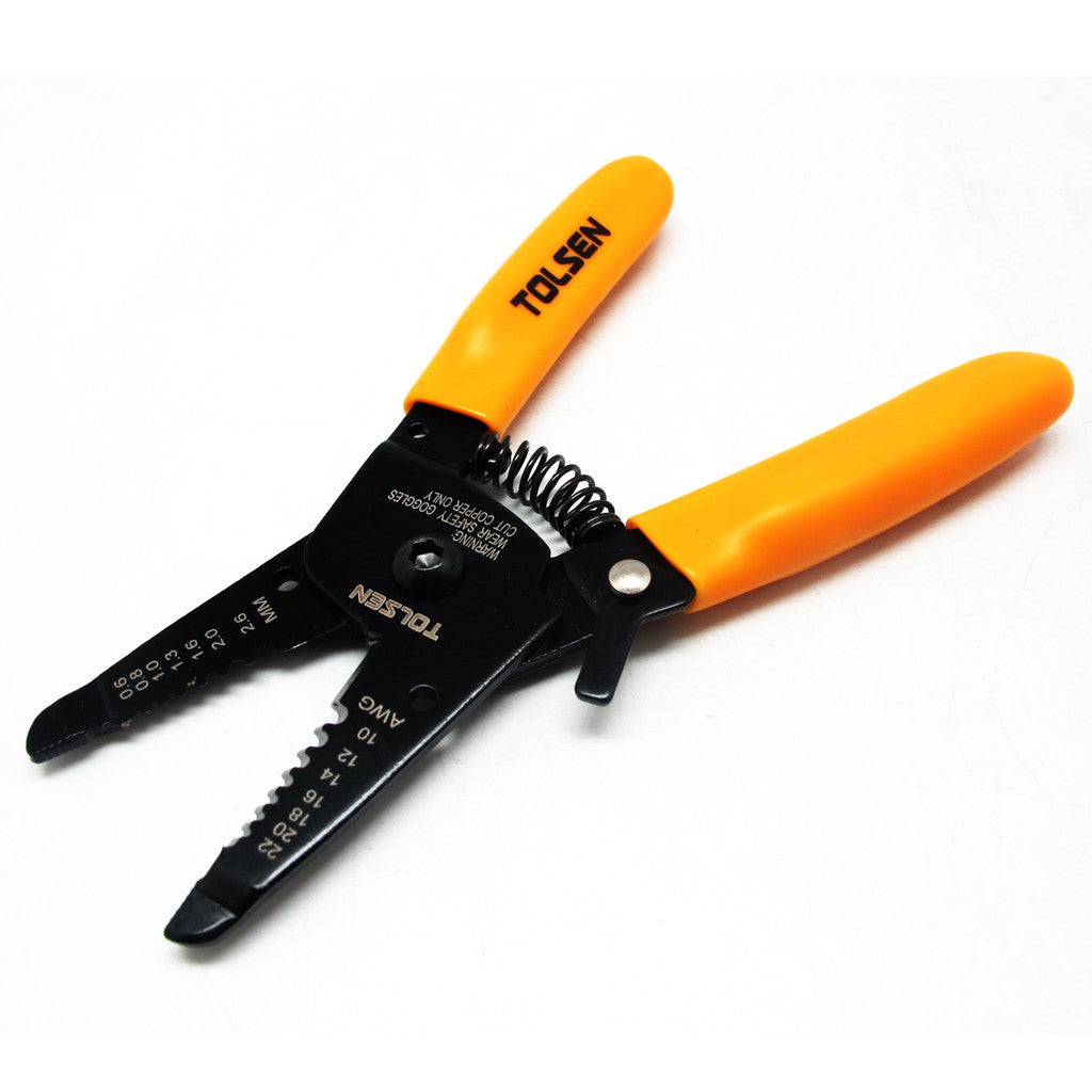 INDUSTRIAL WIRE STRIPPERS (6")