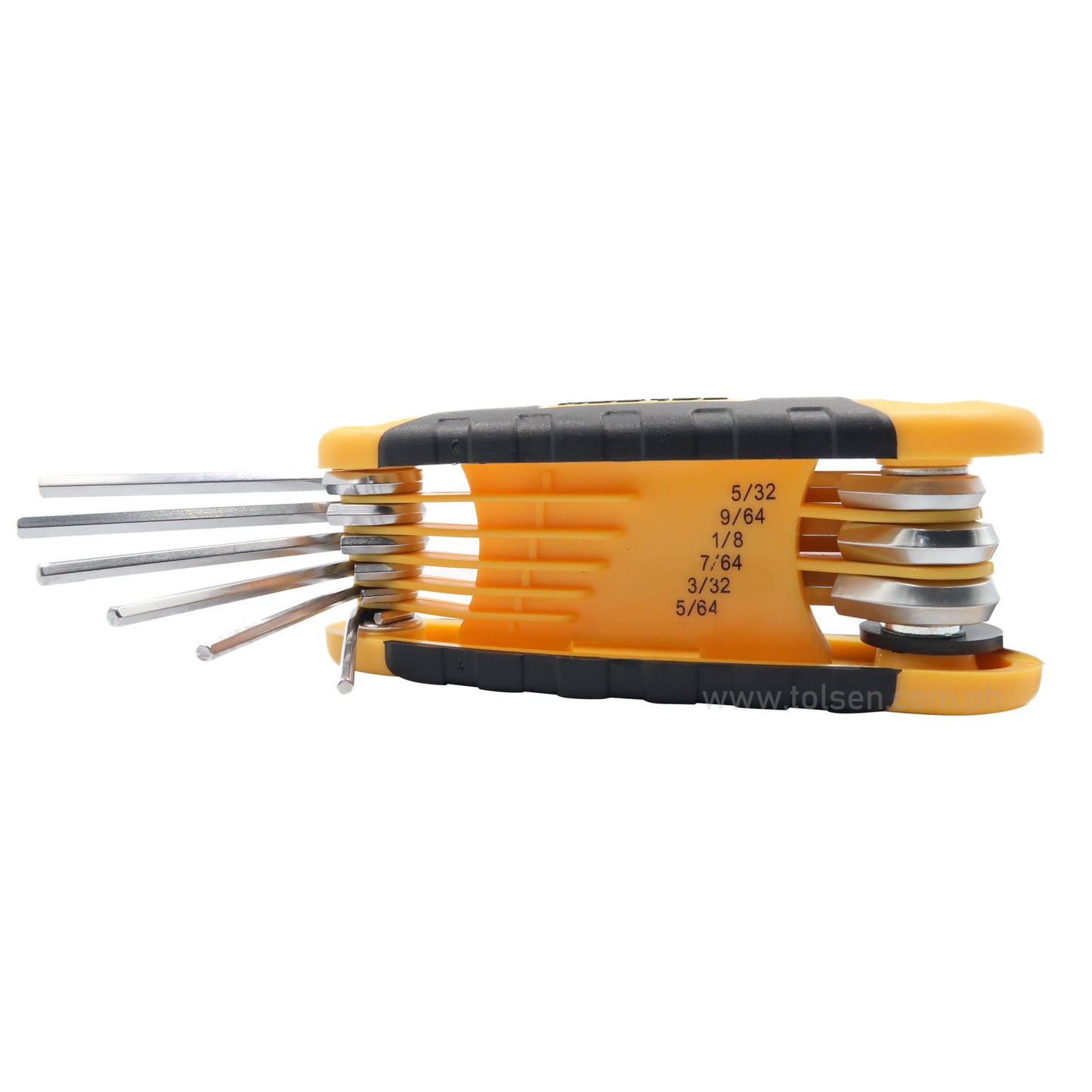 9pcs Folding Allen Hex Key Set (5/64″ to 1/4″) 20098