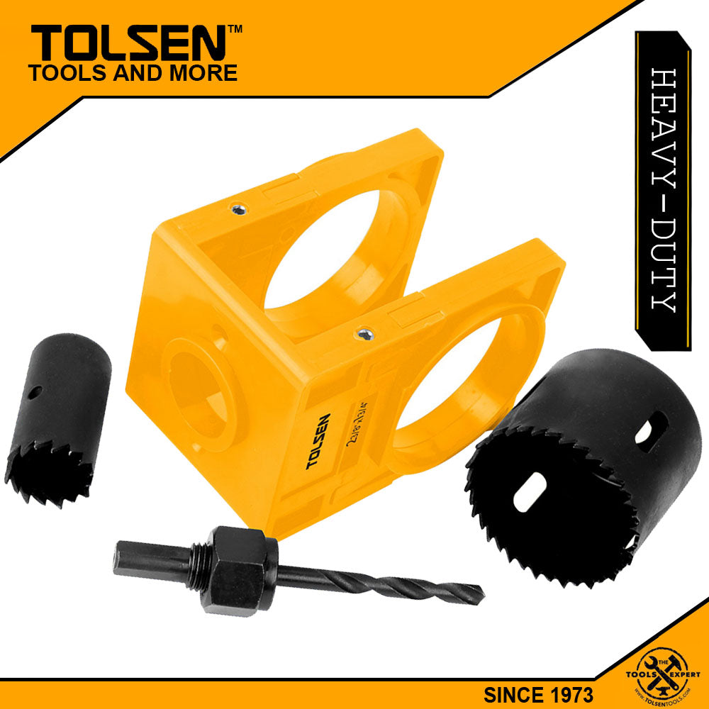 4pcs Lock Installation Hole Saw Set 75863 For Wooden Door or PVC Door
