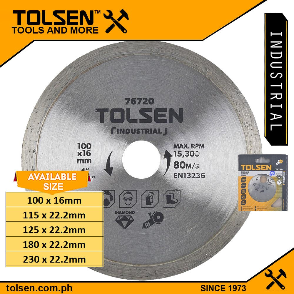 Industrial Diamond Cutting Blade (4" | 4.5" | 5" | 7" | 9") Tile Cutting