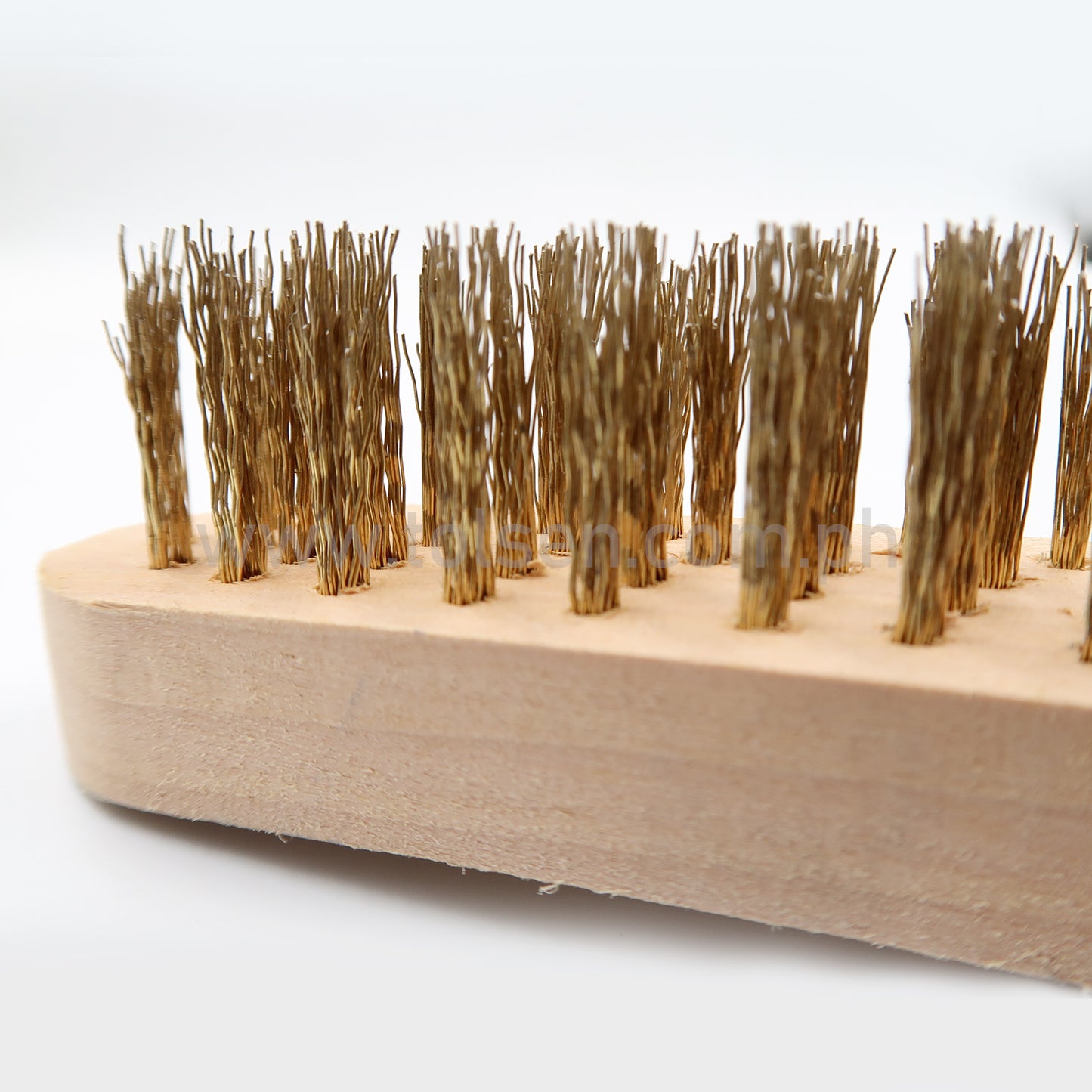 Steel Wire Brush (3 Lines 4 Lines 5 Lines) Wooden Handle