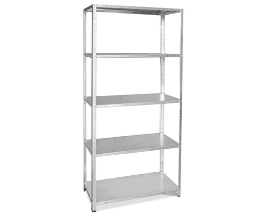HEAVY DUTY GALVANIZED METAL STORAGE SHELF