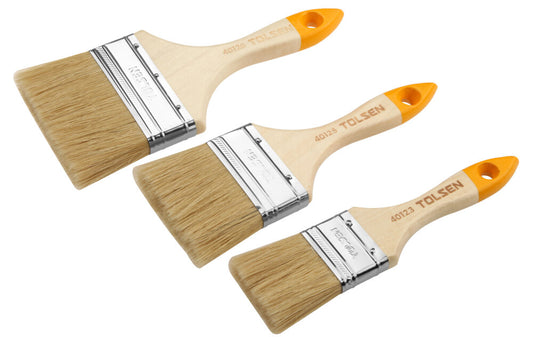 INDUSTRIAL 3 PCS PAINT BRUSH SET (2"/3"/4")
