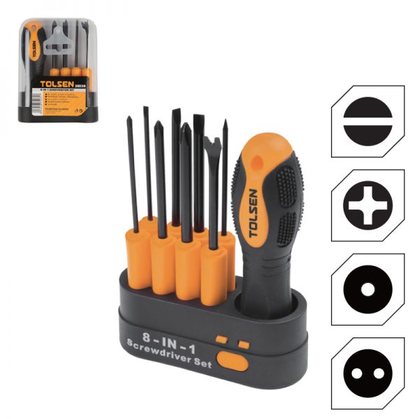 8-IN-1 SCREWDRIVER SET