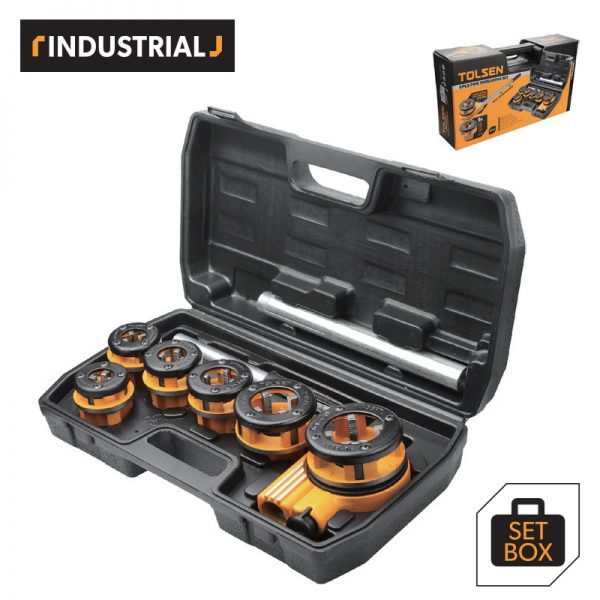 9PCS PIPE THREADING SET