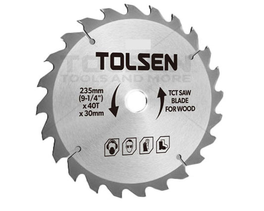TCT SAW BLADE (7-1/4" x 24T / 40T x 30mm)