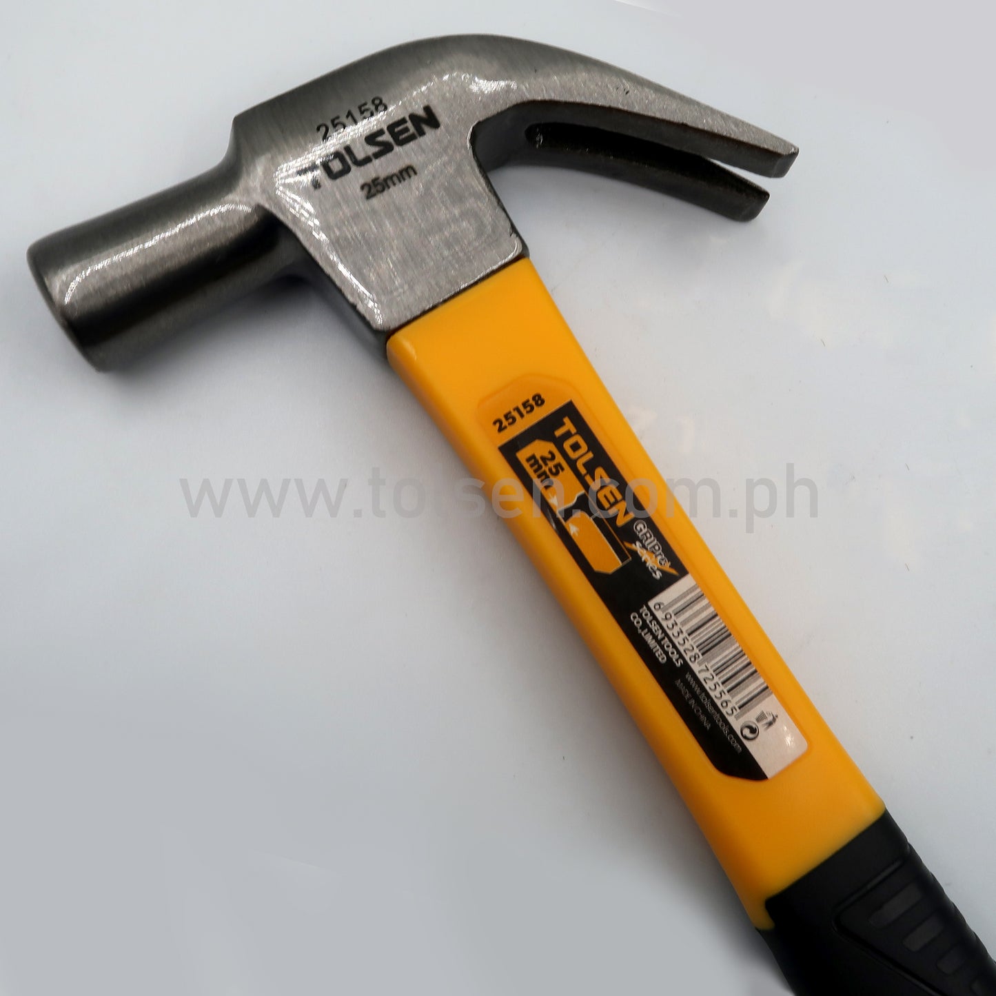 British Type Claw Hammer (25mm | 27mm) GriPro Series Fiberglass Handle