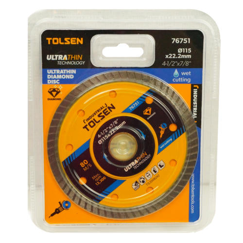 Industrial Ultra-Thin Diamond DIsc (4" | 4.5" | 5" | 7" | 9") Tile Cutting