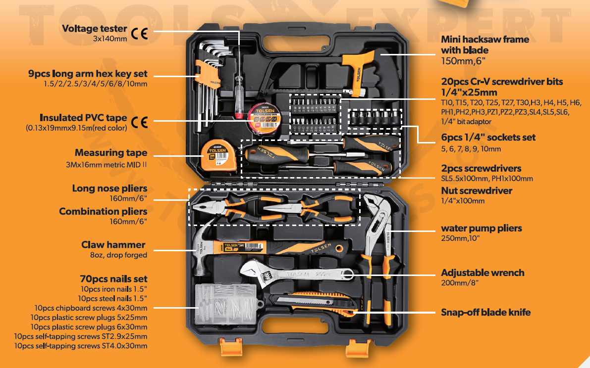 119PCS TOOL SET