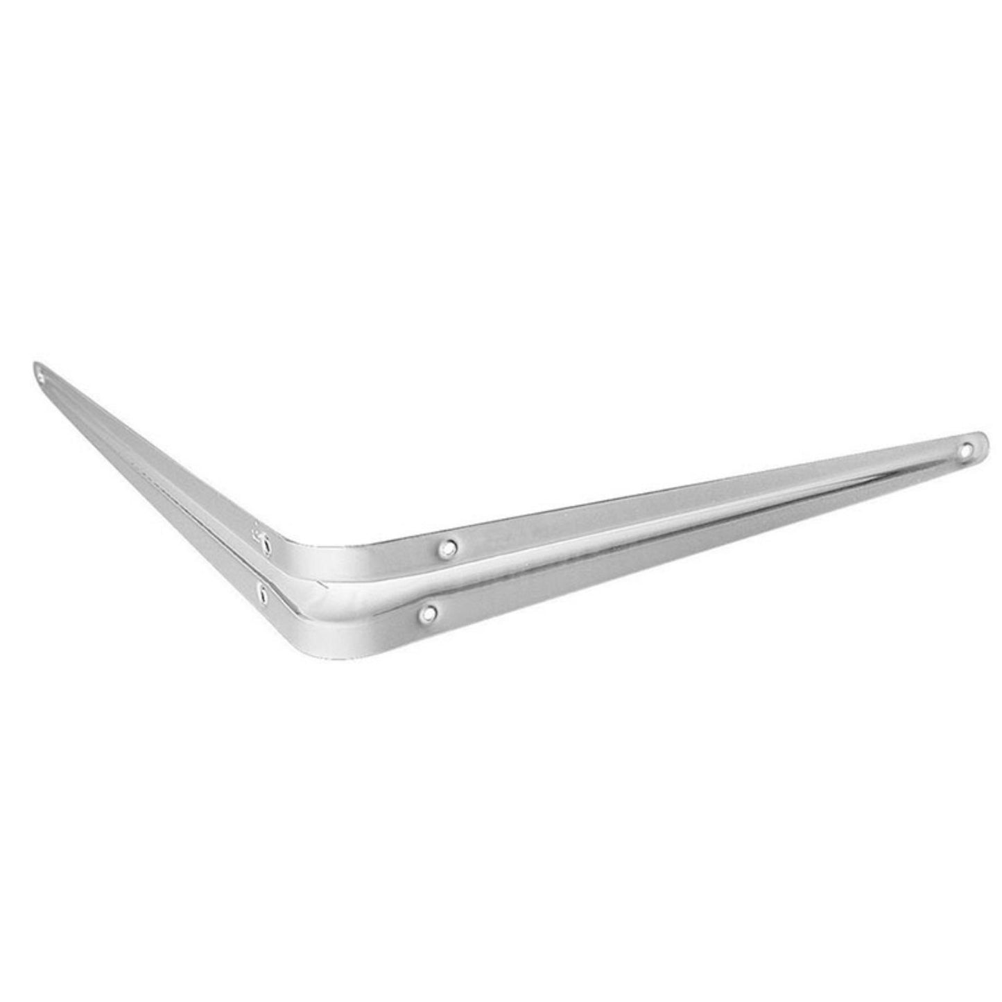 WHITE SHELF BRACKET (75/125/150/200/250/300/350MM)