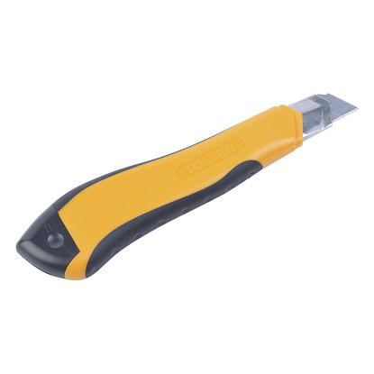 Blade Cutter Knife Snap Off w/ Self Lock (18x100mm) TPR Handle 30015