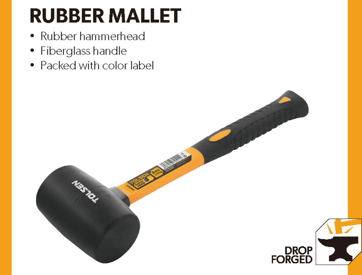 RUBBER MALLET (8OZ/16OZ/24OZ/32OZ)