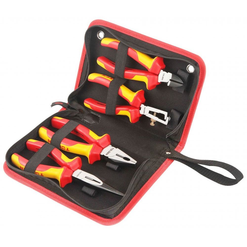 PREMIUM 4PCS INSULATED PLIERS SET