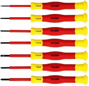 PREMIUM 7PCS INSULATED PRECISION SCREWDRIVER SET