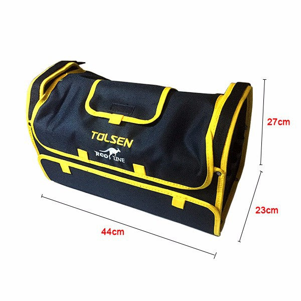 INDUSTRIAL TOOL BAG WITH FLAP 17"