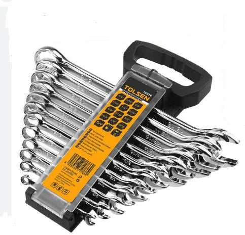 12pcs Combination Spanners Set (Inches) Industrial Grade 15487