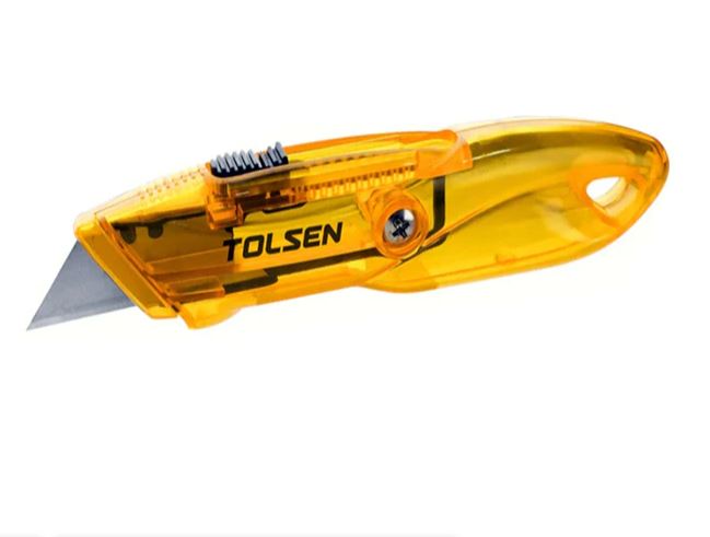 UTILITY KNIFE BOX CUTTER 61x19 mm – Tolsen Tools Philippines