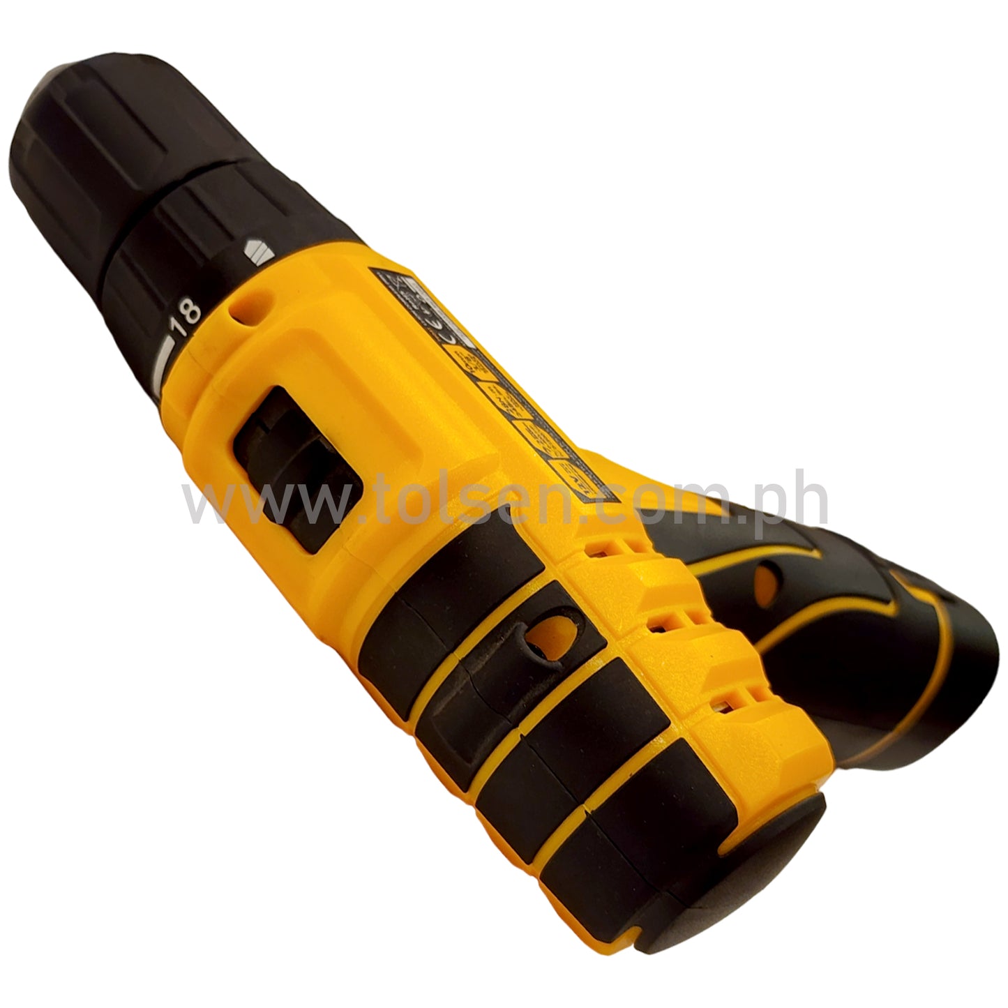 Tolsen Lithium Cordless Drill w/ LED Worklight (12V) Soft Grip Handle FX Series