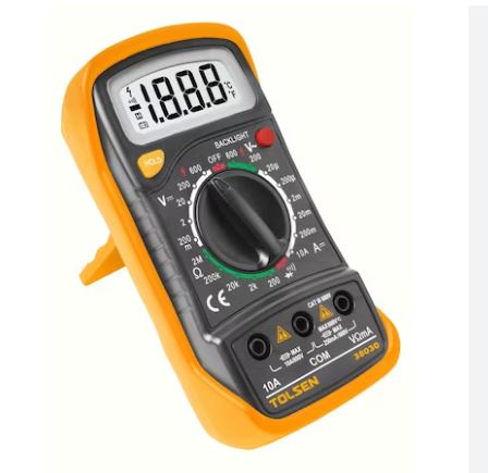 DIGITAL MULTIMETER W/ LCD COLOR SCREEN (AC/DC) – Tolsen Tools Philippines