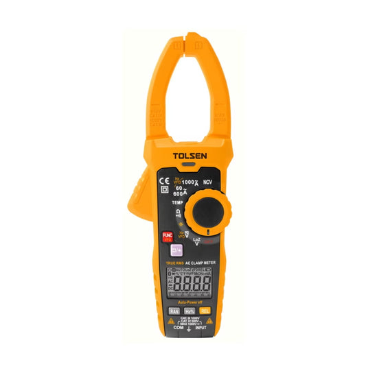INDUSTRIAL AC DIGITAL CLAMP METER LCD COLOR DISPLAY WITH BACKLIGHT