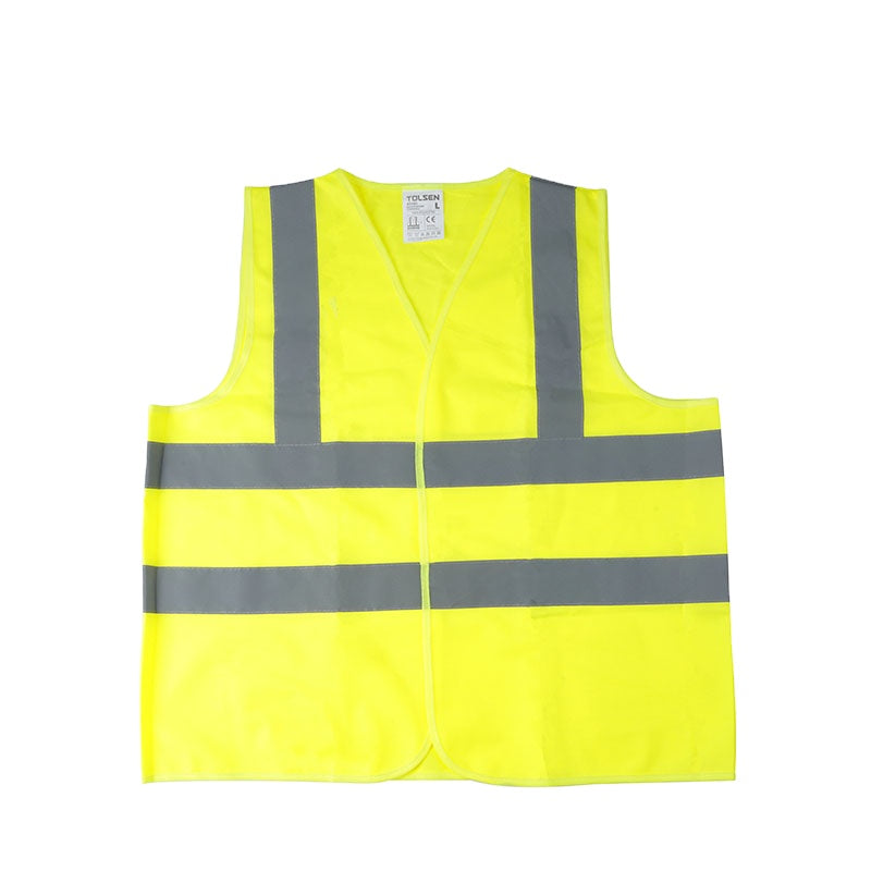 Reflective Vest Polyester Tricot (Large | Extra Large) CE Approved