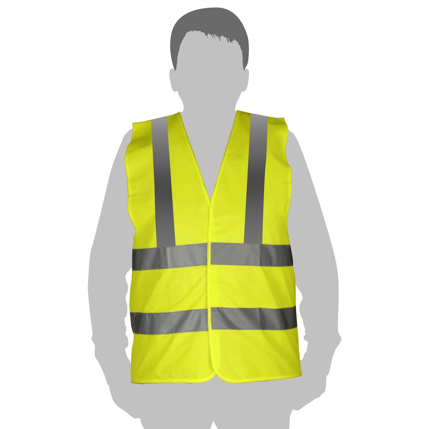Reflective Vest Polyester Tricot (Large | Extra Large) CE Approved