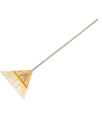 FLEXIBLE LAWN METAL RAKE