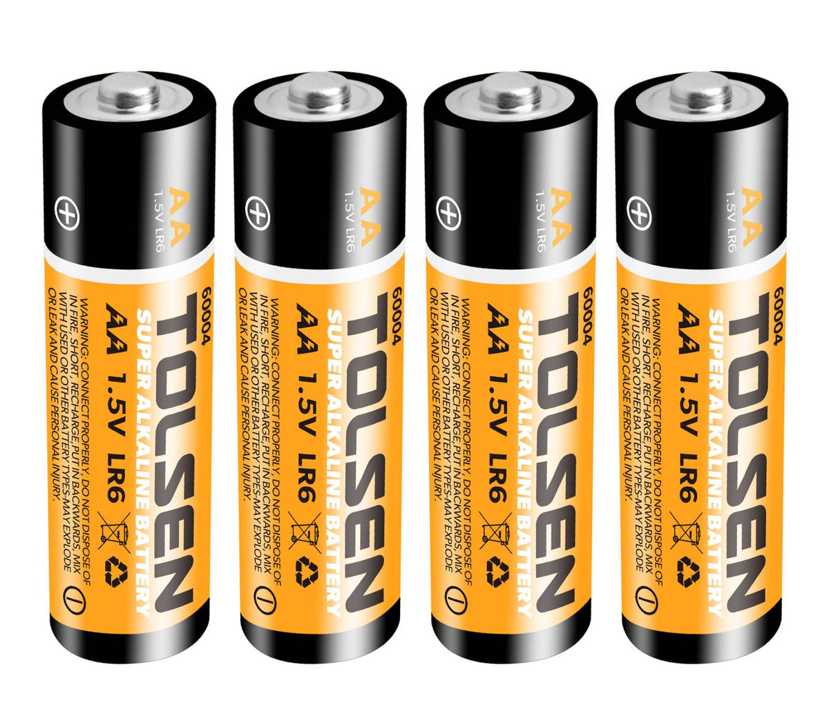 Battery R03 Lr03 INDUSTRIAL SUPER ALKALINE BATTERY AAA (LR03) / AA (LR6) – Tolsen Tools ...