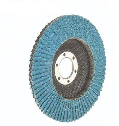 Tolsen Zirconia Oxide Flap Disc (4" | 4.5" | 5" , Grit : 40 | 60 | 80 | 120) For Stainless Steel