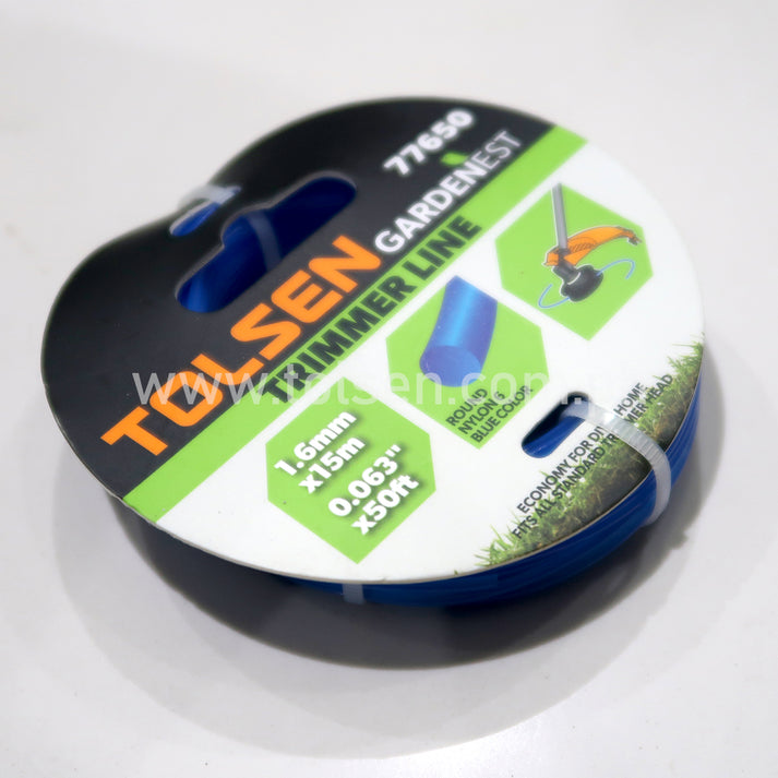 BLUE TRIMMER LINE 1.6mm x 15m – Tolsen Tools Philippines