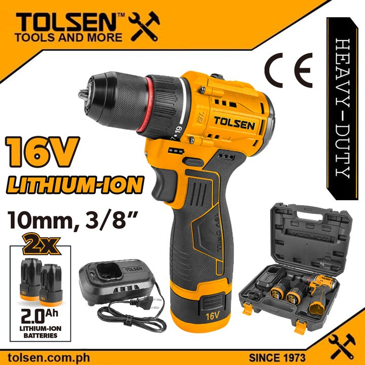 16V LI-ION Cordless Drill