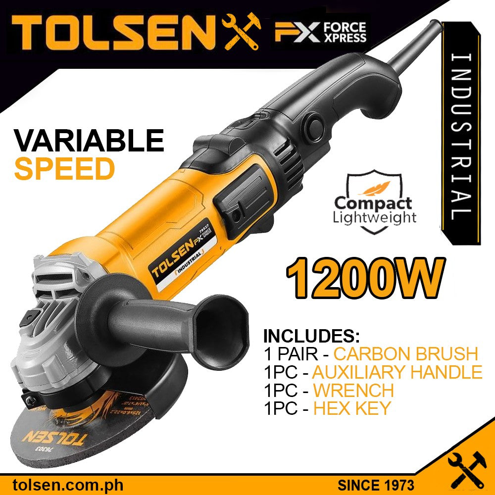 Industrial Angle Grinder Variable Speed (4" 950W) PWRBLASTX