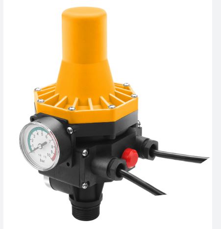 Automatic Water Pump Control w/ Guage IP65 (10 Bar) 79969