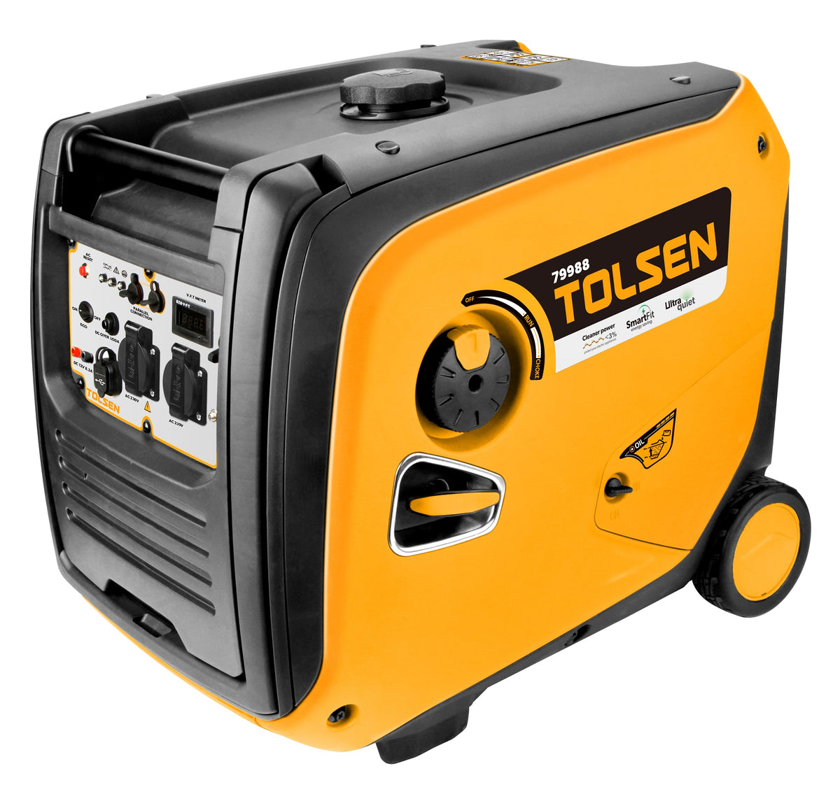 Quiet Digital Inverter Generator (4000W) Recoil Start