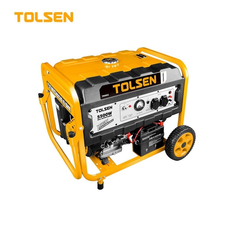 Gasoline Generator Electric Start (5500W) TCI 4 Stroke Air Cooled