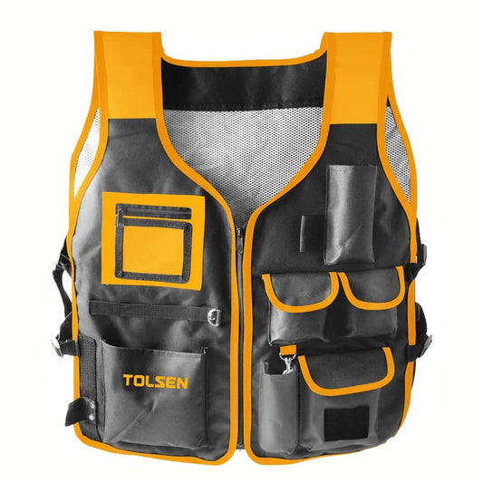 Heavy Duty Tool Vest (Universal Size) For Carrying Tools