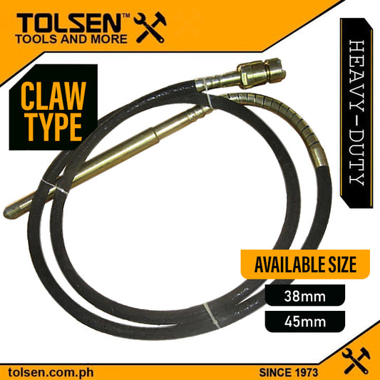 6 Meters Concrete Vibrator Poker Claw Type (38mm | 45mm) 200hz