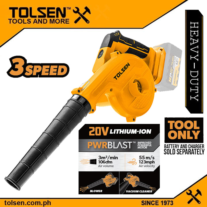 LI-ION 20V Cordless Blower 320Watts CE Approved