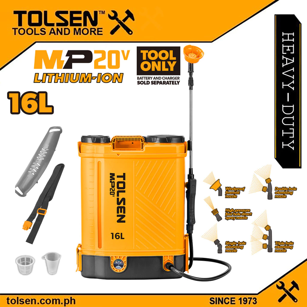 LI-ION Brushless Cordless Sprayer w/ Free 17pcs Accessories CE Approved