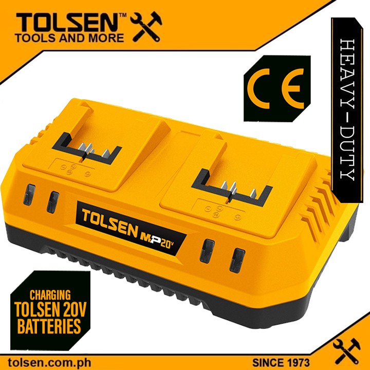 Li-Ion Dual Port Rapid Battery Charger