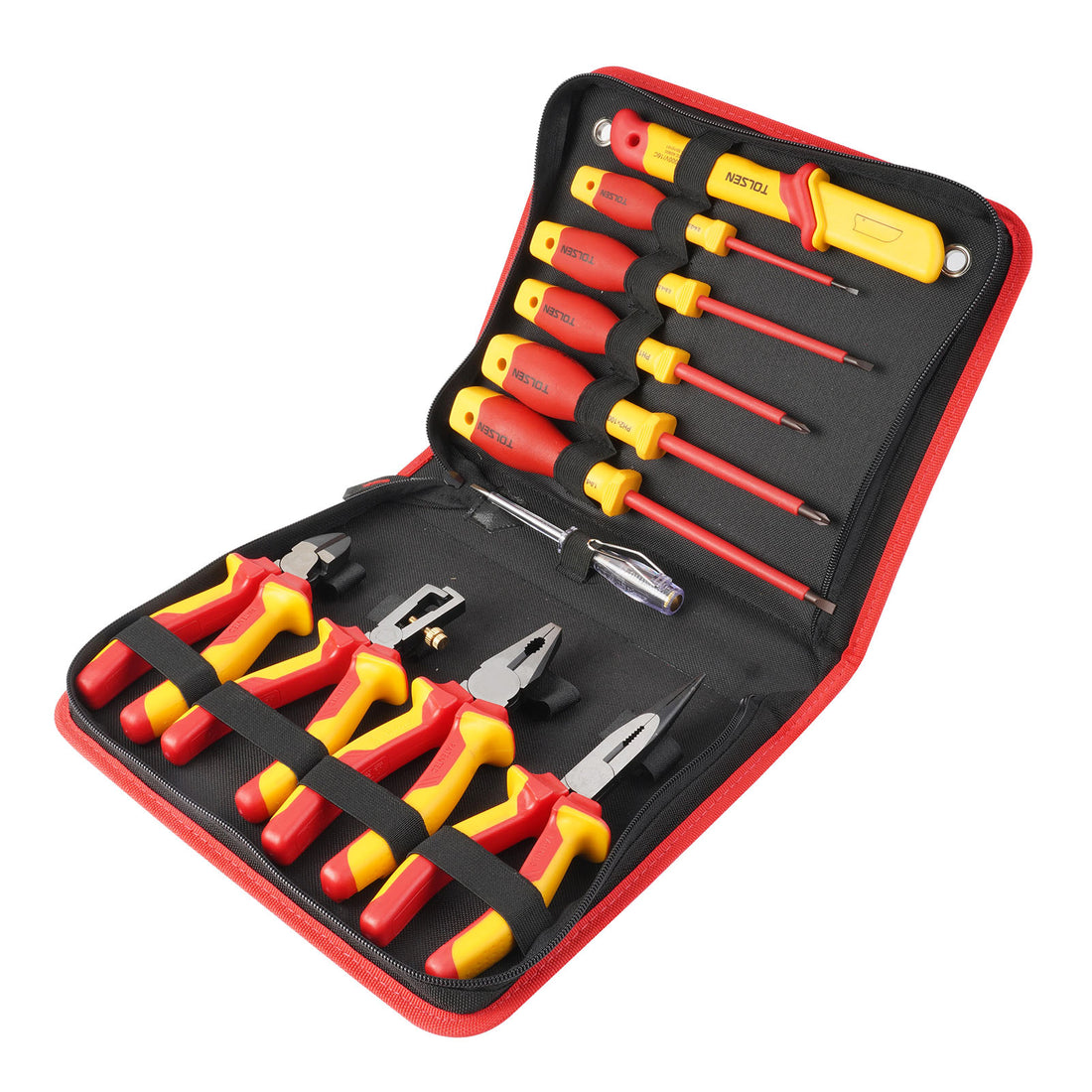 (PREMIUM) 11 PCS INSULATED HAND TOOL SET – Tolsen Tools Philippines