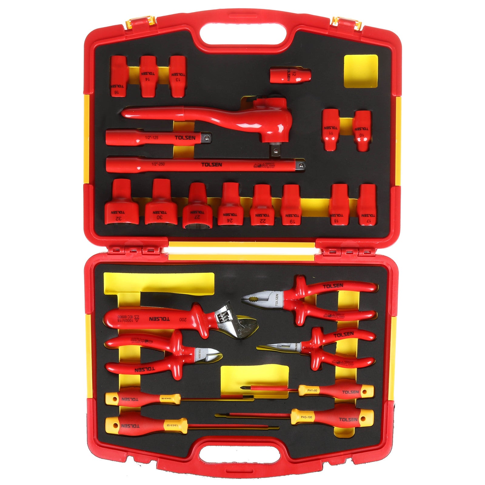 (PREMIUM) 25 PCS INSULATED HAND TOOL SET – Tolsen Tools Philippines