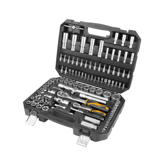 (INDUSTRIAL) 108PCS 1/2″ + 1/4″ SOCKET SET