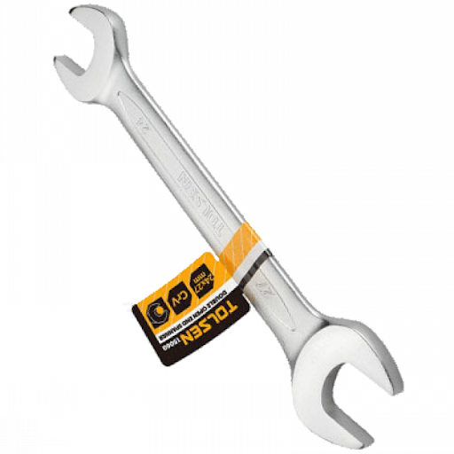 Tolsen Heavy Duty Double Open End Spanner Wrench (Metric 6 to 32mm ) Cr-V
