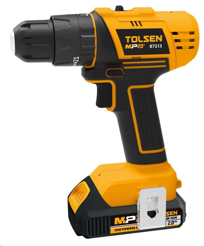 LI-ION Cordless Impact Drill 10mm w/ 2 Battery & Hard Case (All in One 20V Battery)
