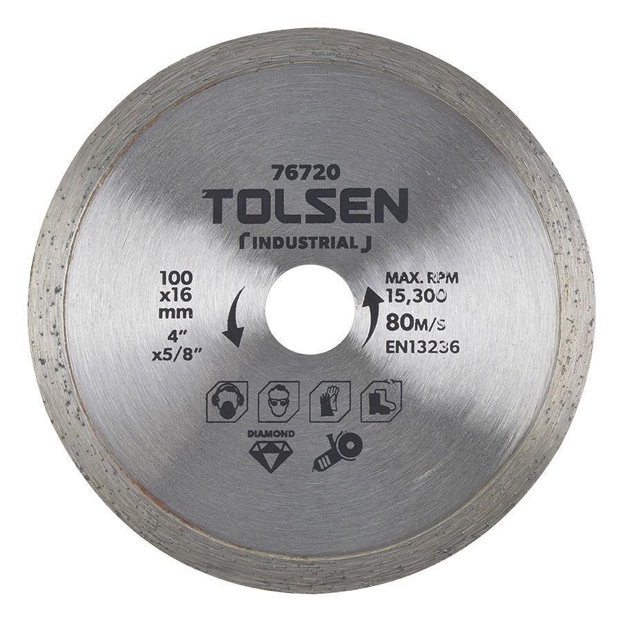 Tolsen Industrial Diamond Cutting Blade (4" | 4.5" | 5" | 7" | 9") Tile Cutting
