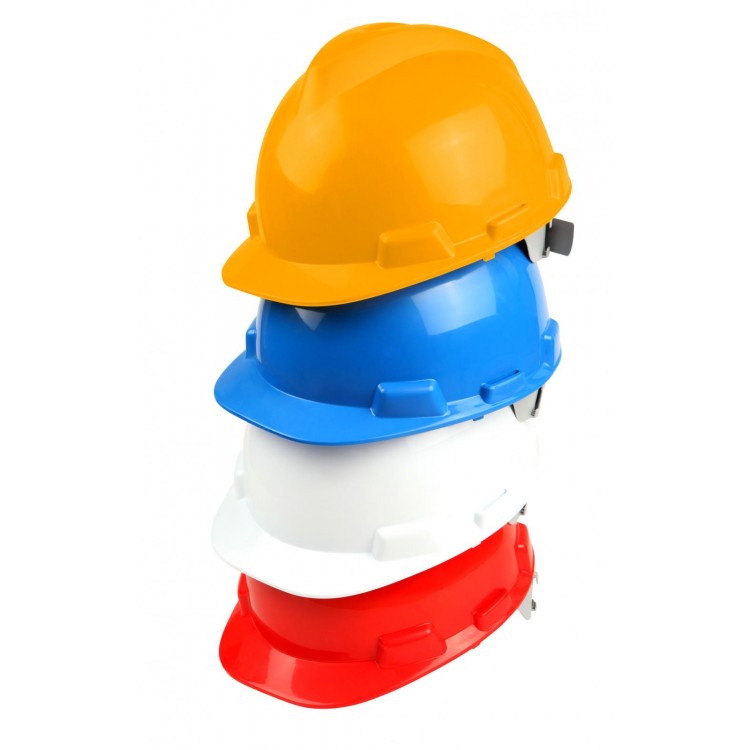 SAFETY HELMET (YELLOW/BLUE/WHITE/RED)