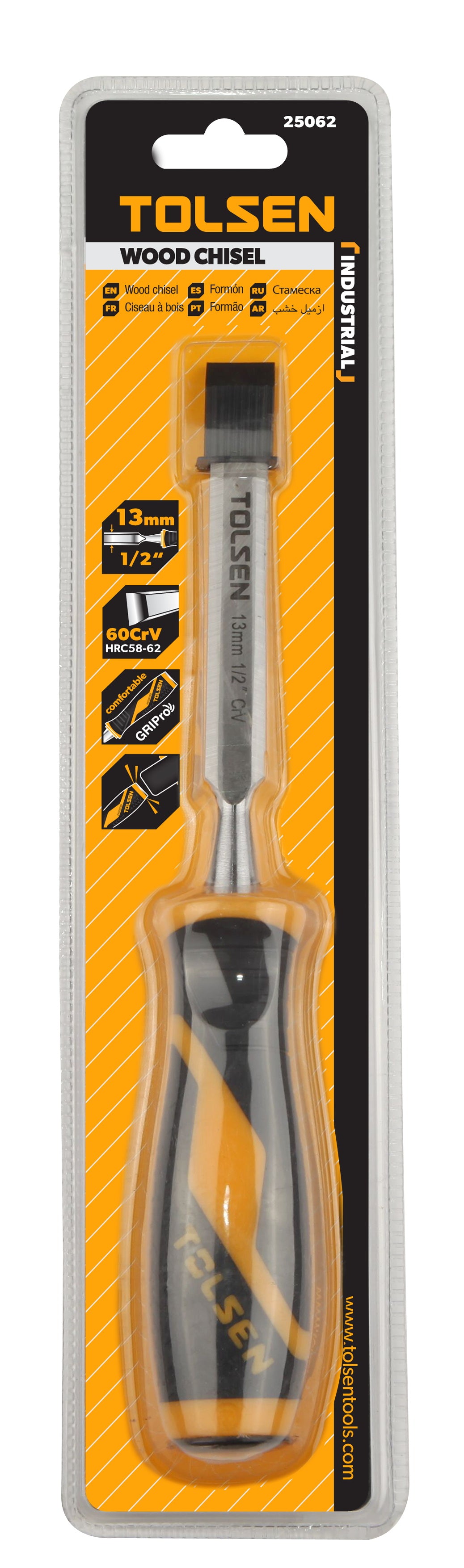 INDUSTRIAL WOOD CHISEL – Tolsen Tools Philippines