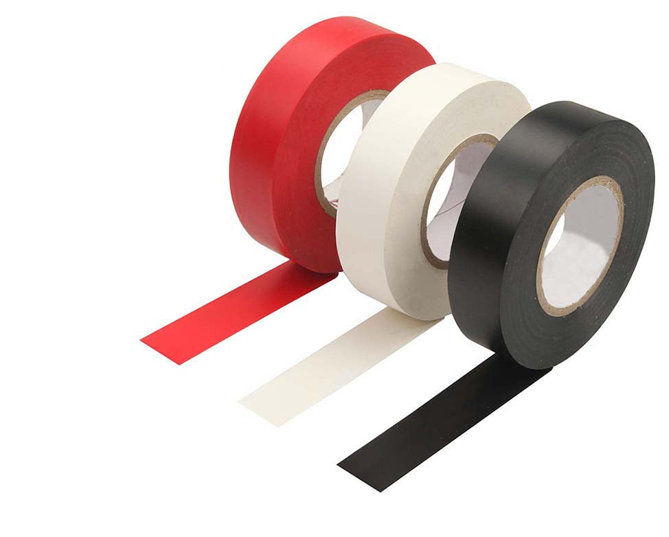 PVC INSULATING TAPE (WHITE/RED/BLACK)