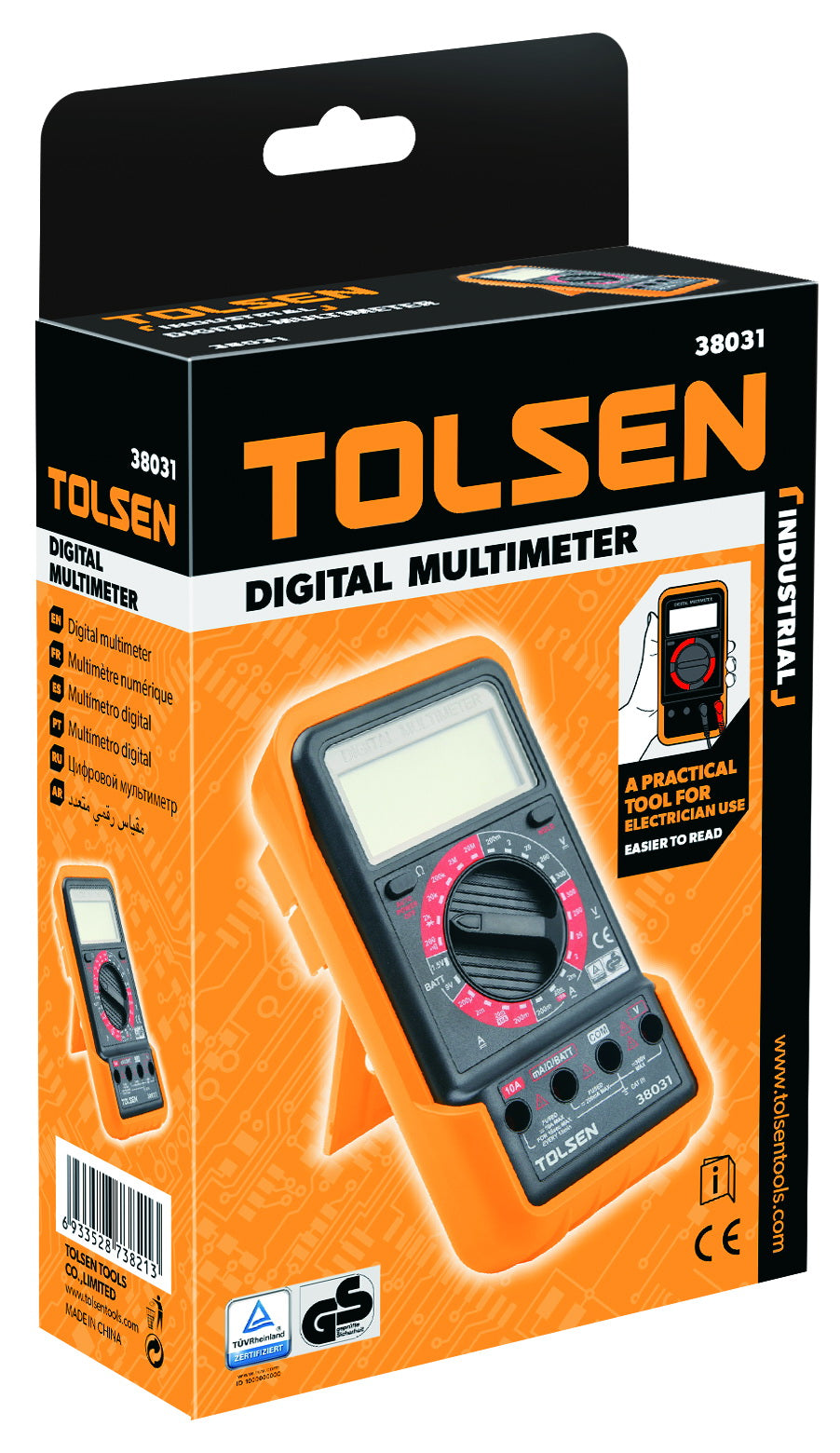 INDUSTRIAL DIGITAL MULTIMETER – Tolsen Tools Philippines